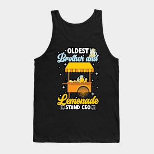 Oldest Brother Lemonade Stand CEO Lemonade Crew Tank Top